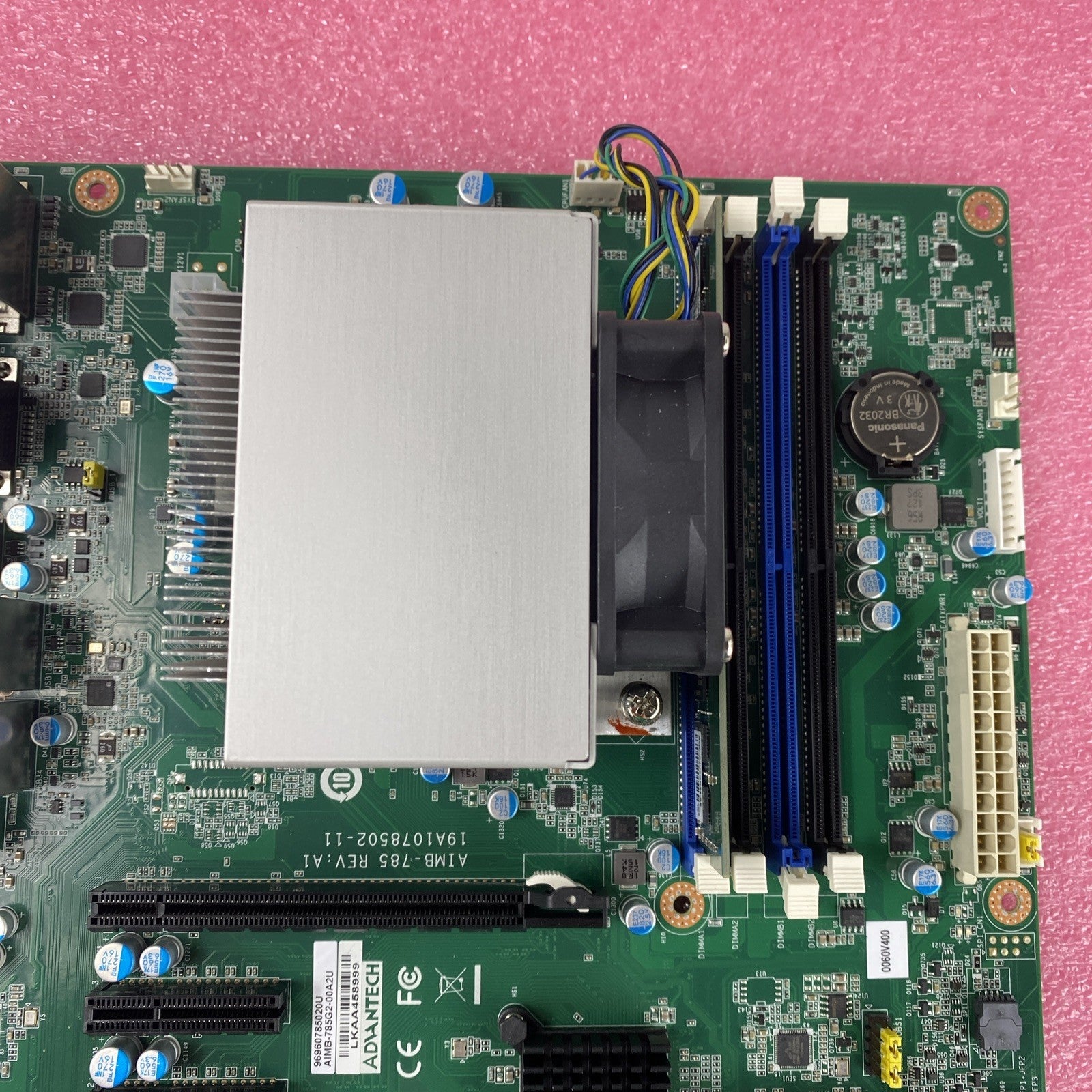 Advantech AIMB-785 Motherboard Intel Core i7-7700 3.60GHz 8GB RAM w/ Shield