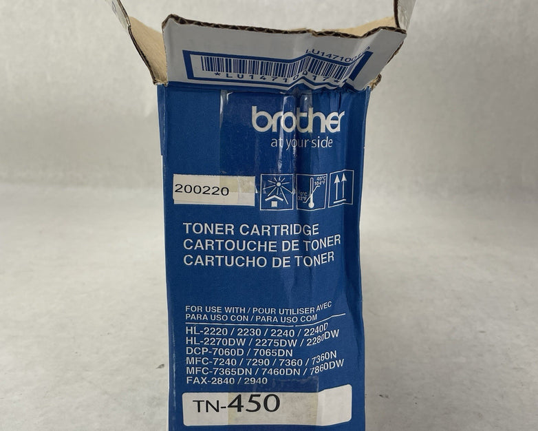 Brother TN450 TN-450 Black Toner Cartridge