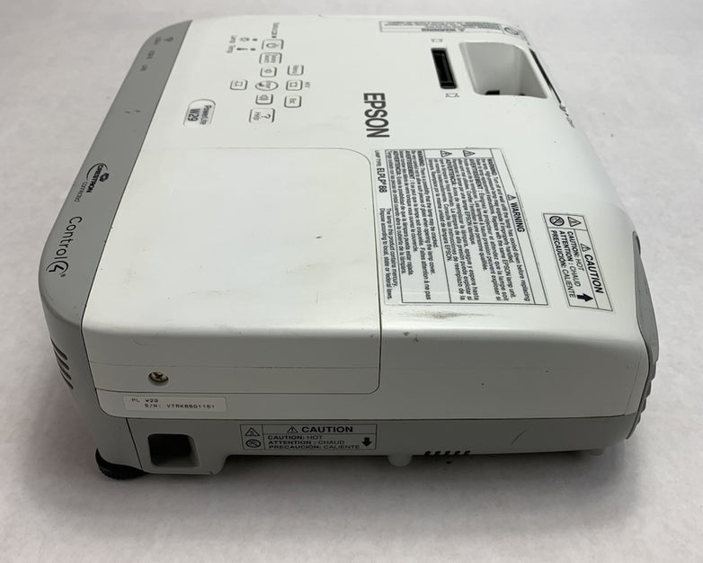 Epson PowerLite W29 H690A LCD Lamp Projector 3933 Lamp Hours - No Remote