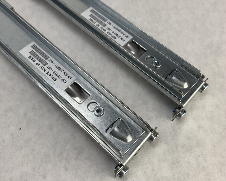 HP Left and Right Server Rails 252228-001 310619-001