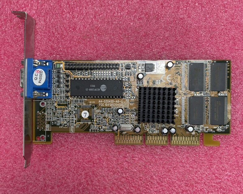 JoyTech A4-S3S4SD-A6-L AGP 16MB RAM AGP Graphics Card