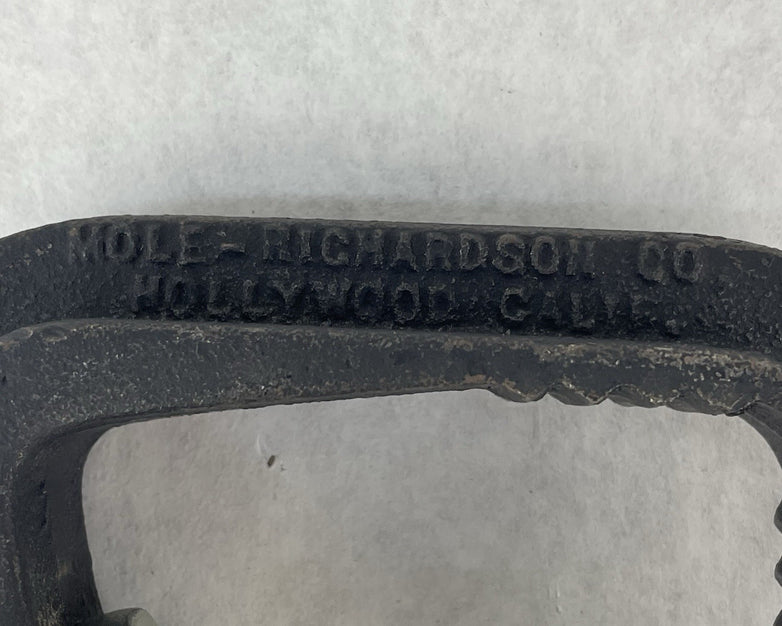 Mole-Richardson Co. Hollywood Ca. Type 1201 C Clamp