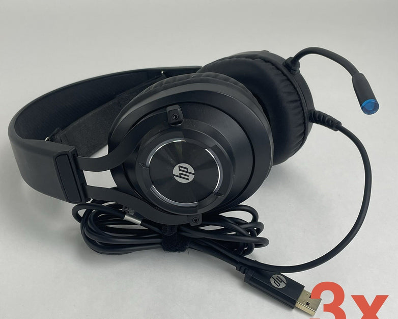 HP H360GS Over-the-Ear Headphones Lot of 3