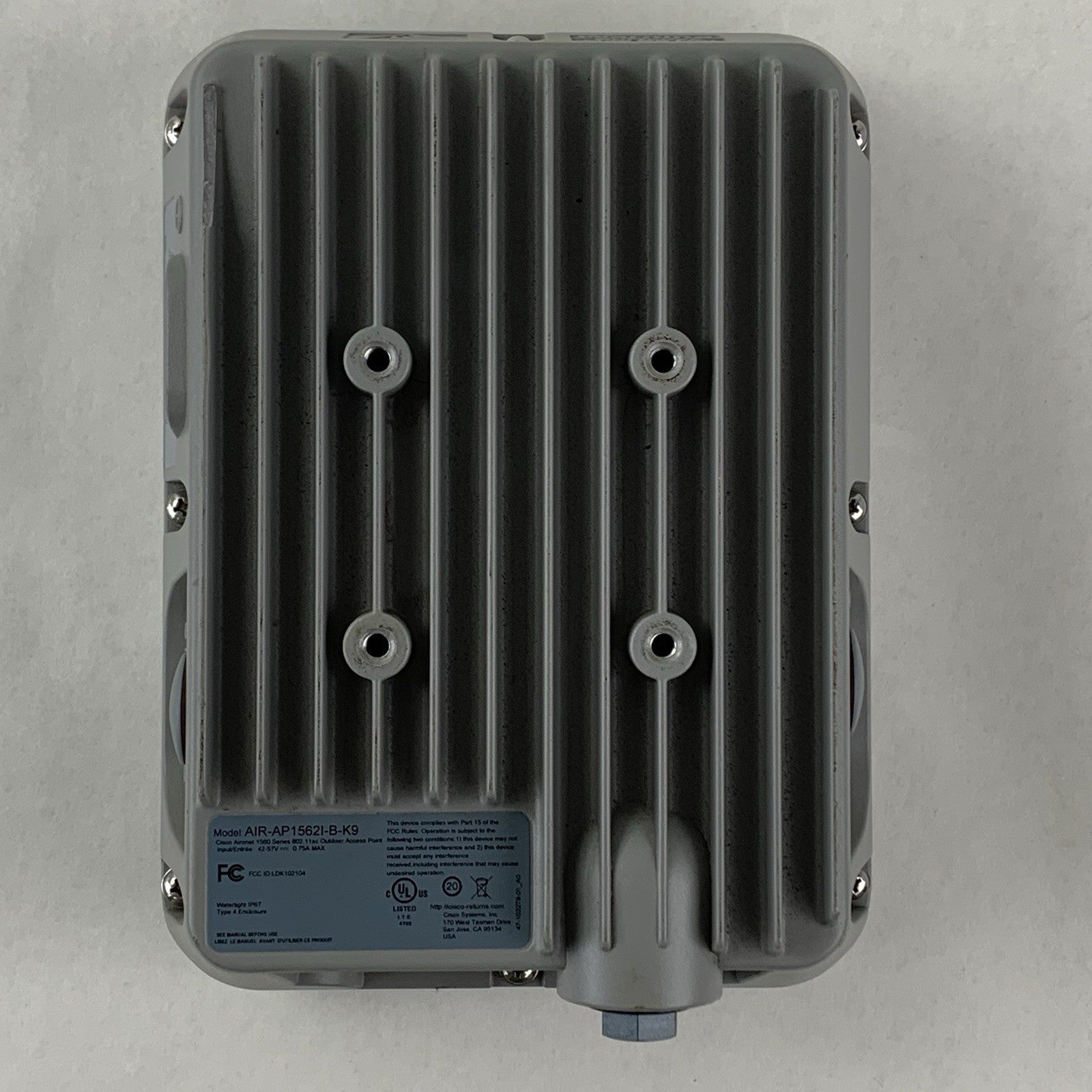 Cisco AIR-AP1562I-B-K9 802.11ac Outdoor Access Point Tested  No Reset Screw8