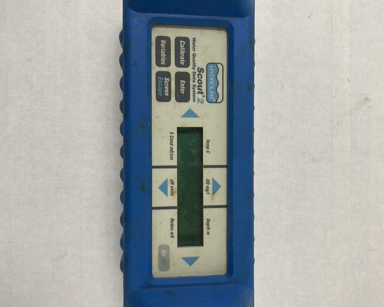 HydroLab Scout 2 Water Quality Data System Untested