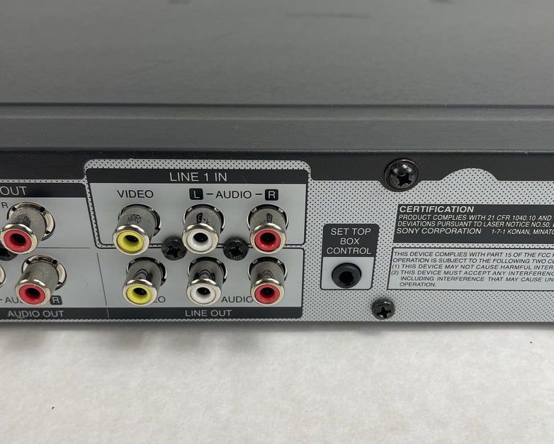 Sony RDR-GX257 DVD Recorder & HDMI Port Player