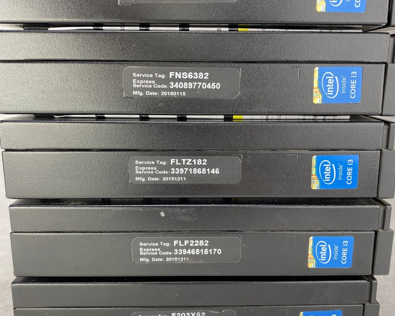 Dell Optiplex 9020M Intel i3-4160T 3.10GHz 1x8GB RAM No HDD OS READ Lot Of 10