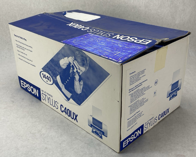 Epson Stylus C40UX Inkjet Printer Open Box