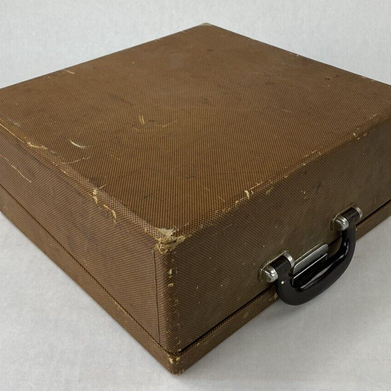 Vintage Olympia Werke West GMBH Typewriter in Case No Ribbon Tested