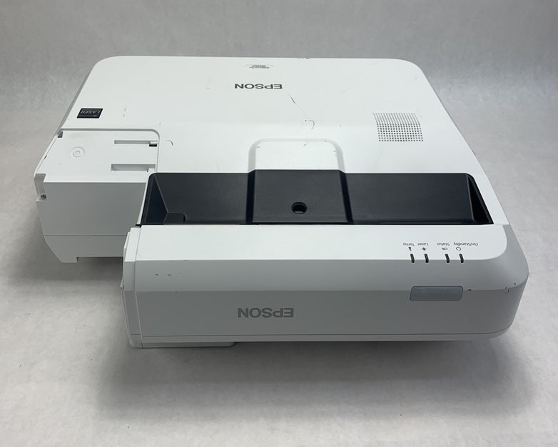 Epson BrightLink Pro 1470Ui H876A LCD Laser Projector No Remote - Yellow Display