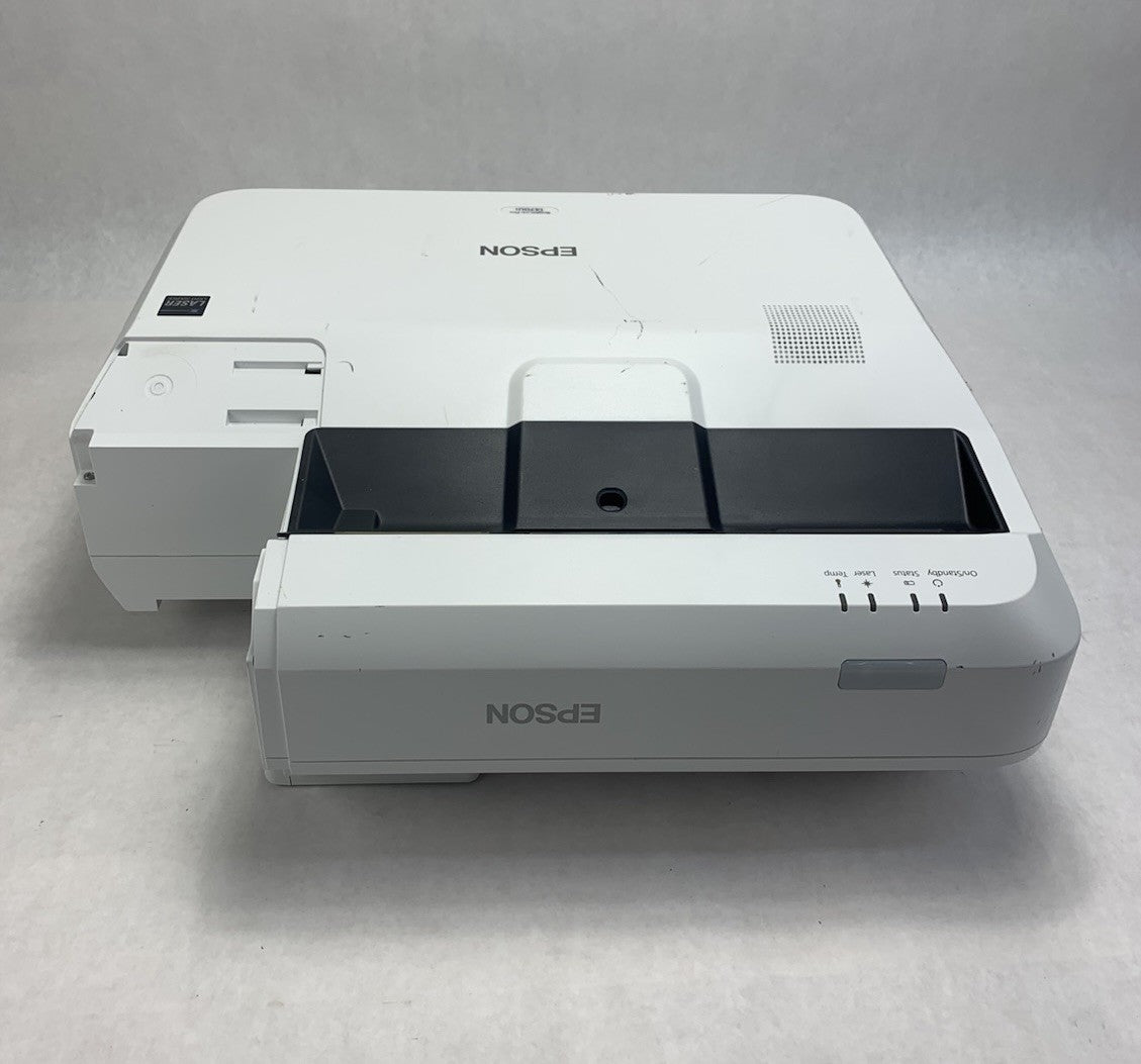 Epson BrightLink Pro 1470Ui H876A LCD Laser Projector No Remote - Yellow Display3
