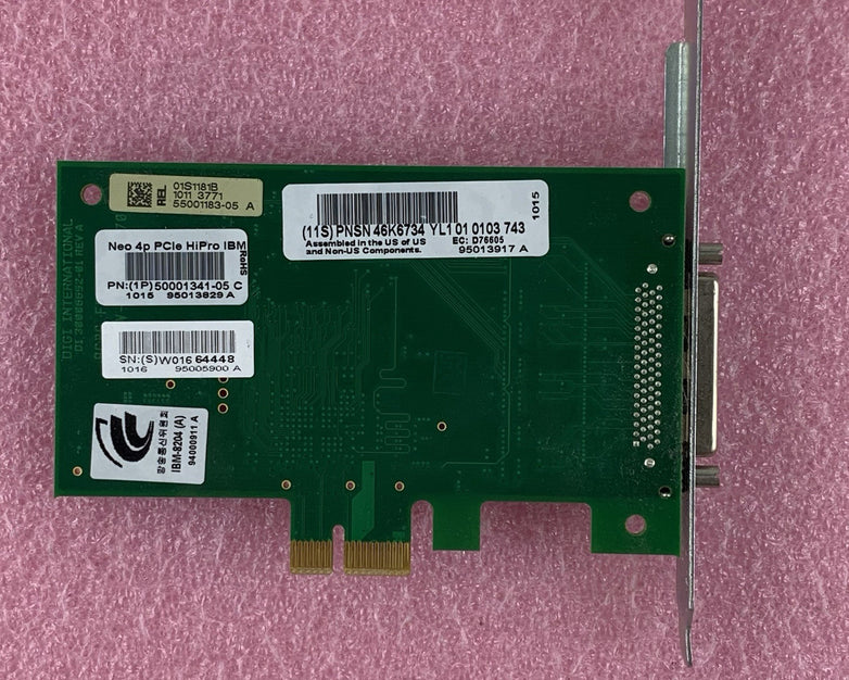 IBM 46K6734 Port PCIe x1 Async Neo 4p HiPro