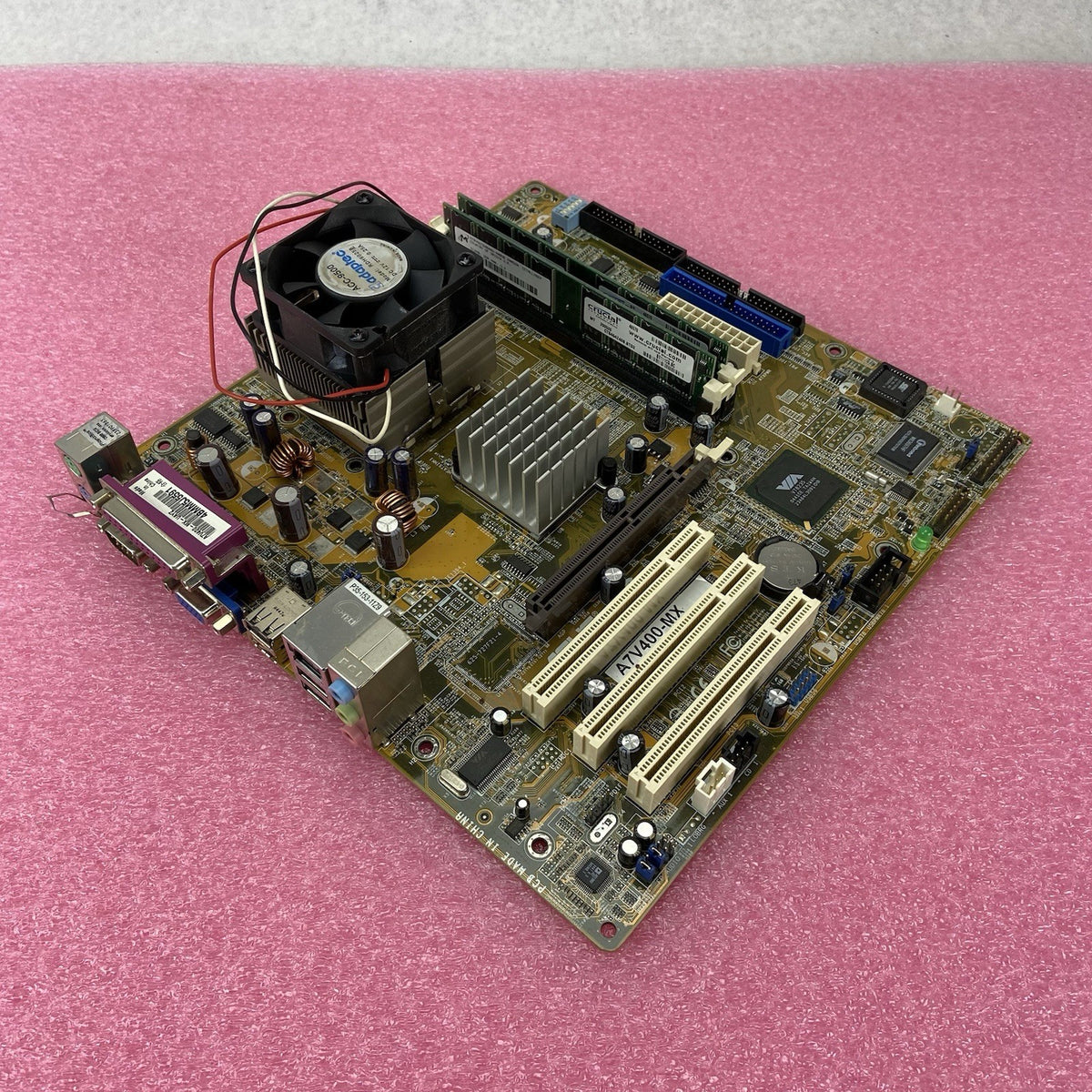 ASUS A7V400-MX Motherboard AMD Athlon 1.35GHz 1GB RAM No IO Shield0