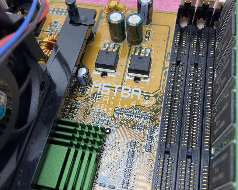 Biostar M6TBA Motherboard Intel Pentium III 448MHz 128MB RAM w/Shield 3x ISA