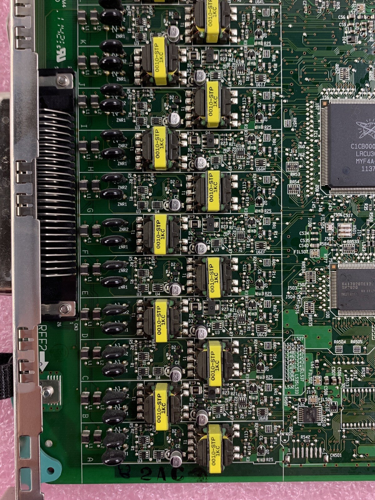 Panasonic DLC16 16 Port Digital Line Card Factory Reset Pulled From KX-TDE600
