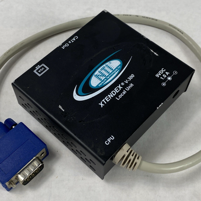 NTI Xtendex V-300 CAT5 VGA Video Extender Local Unit No Power Supply