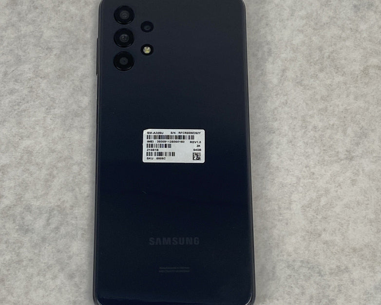 Samsung Galaxy A32 5G SM-A326U 64GB AT&T 6.5" Awesome Black