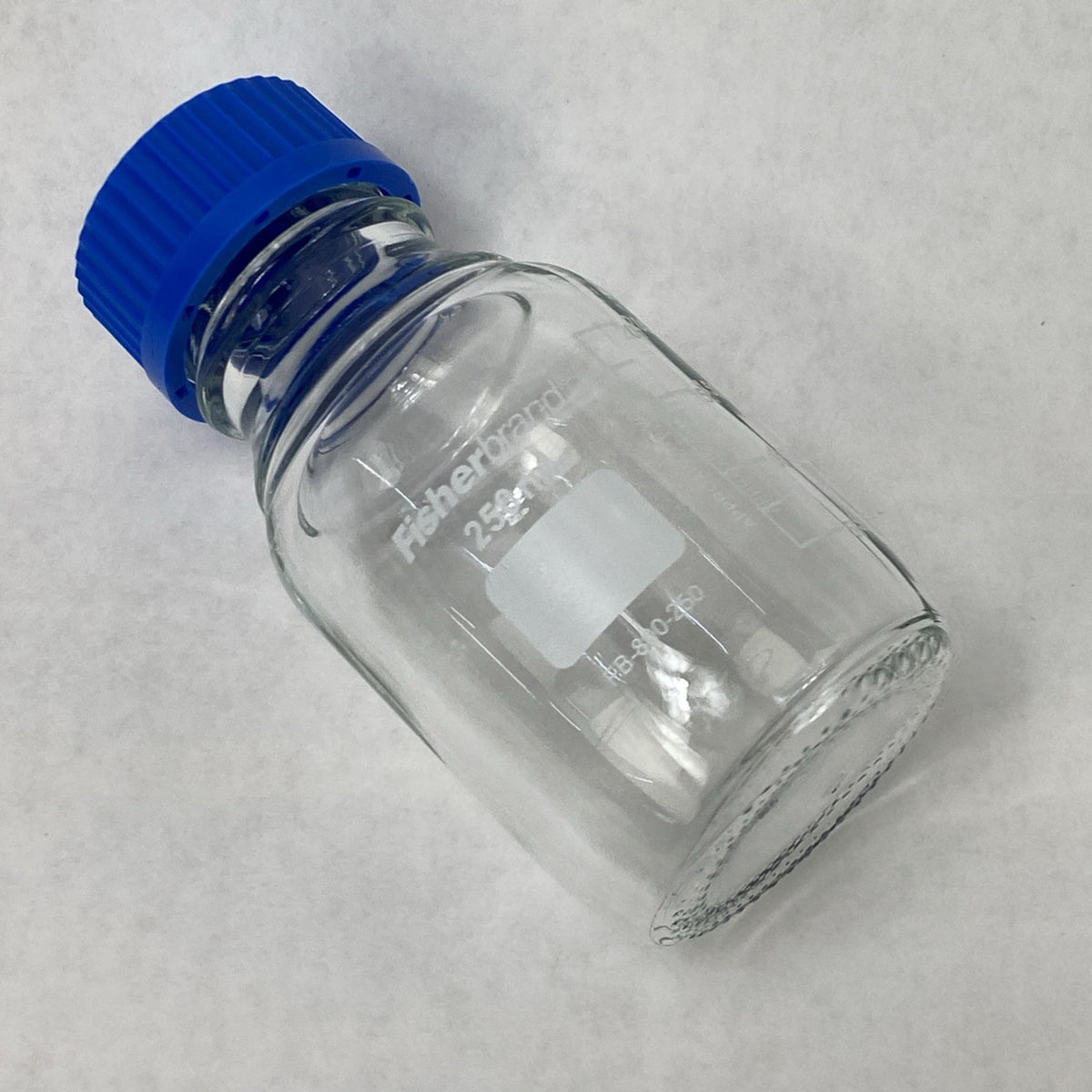 Fisherbrand FB-800-250 Lab Media Graduated Glass Bottles 250mL - 10 Bottles8