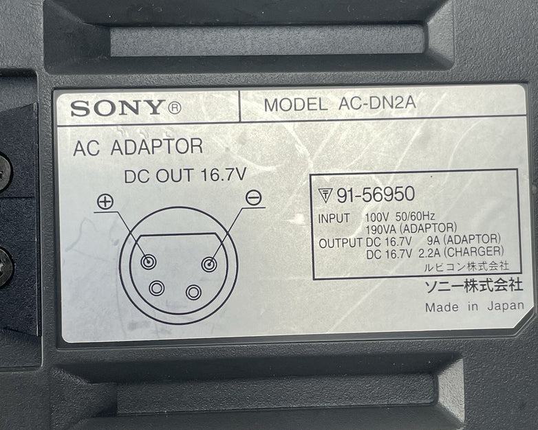 Sony AC-DN2A Ac Adapter Tested