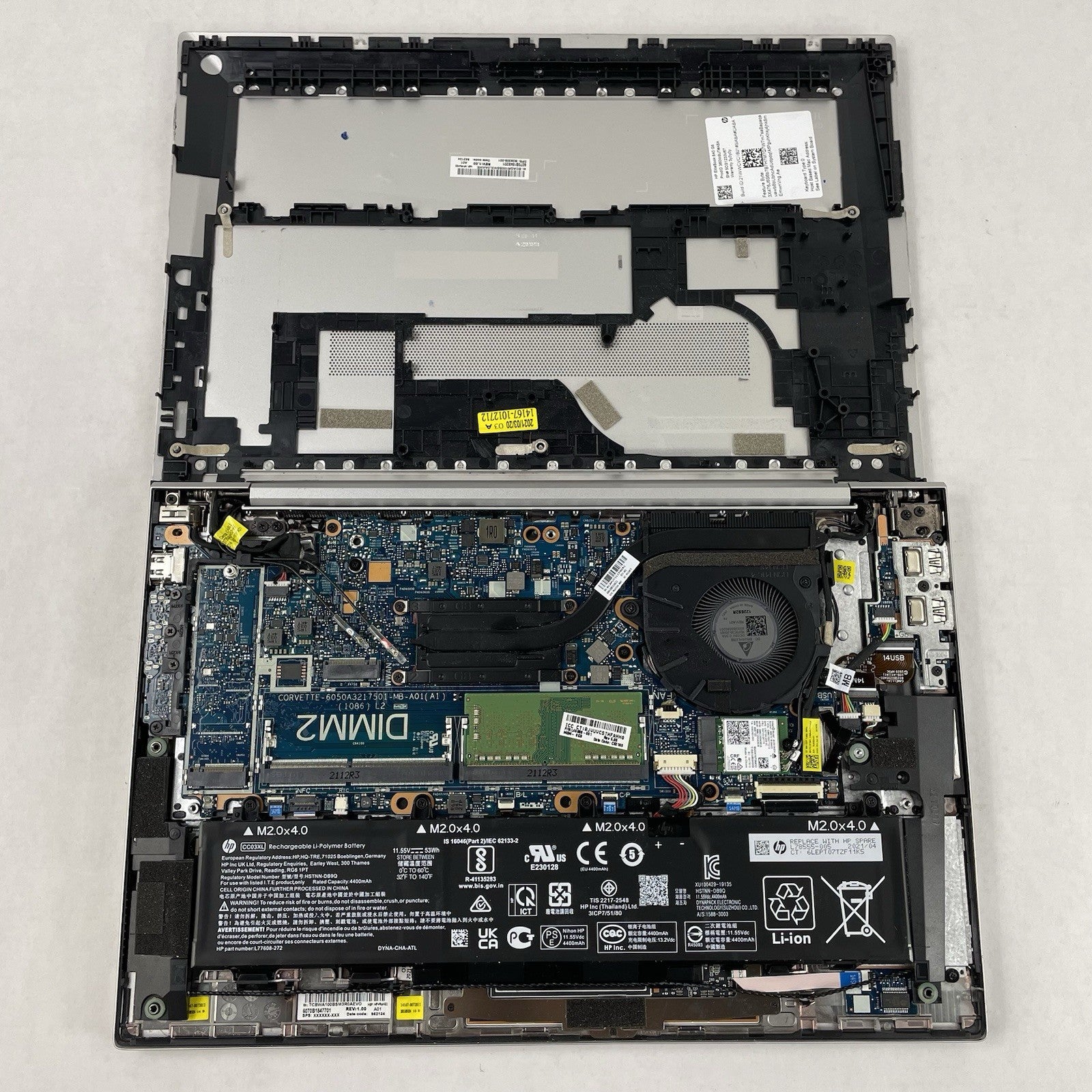HP EliteBook 840 G8 14" i7-1165G7 2.80 GHz 8 GB RAM No SSD/OS/AC15