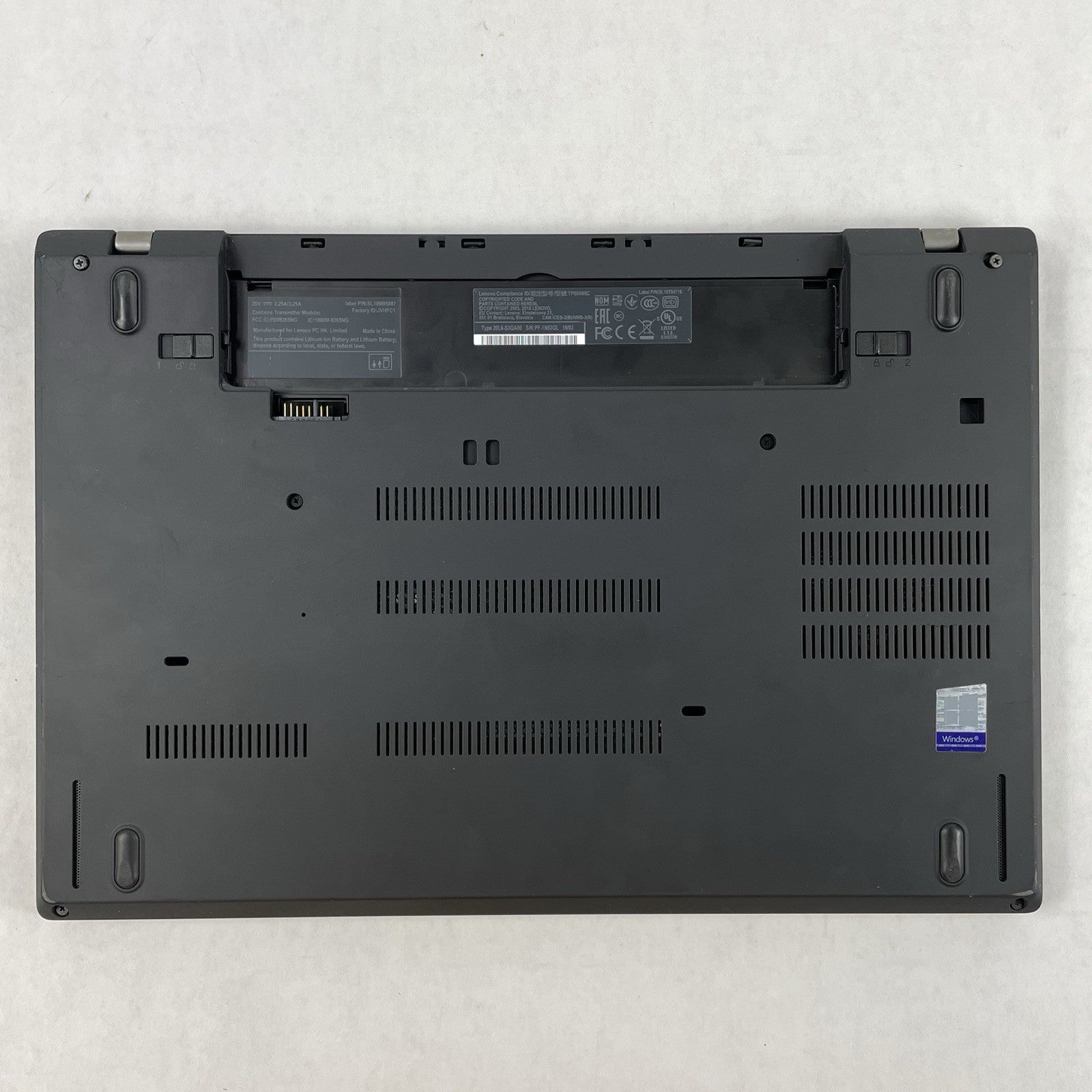 Lenovo ThinkPad T480 14" i5-8350U 1.70 GHz 8 GB RAM No SSD/AC/OS/Battery14