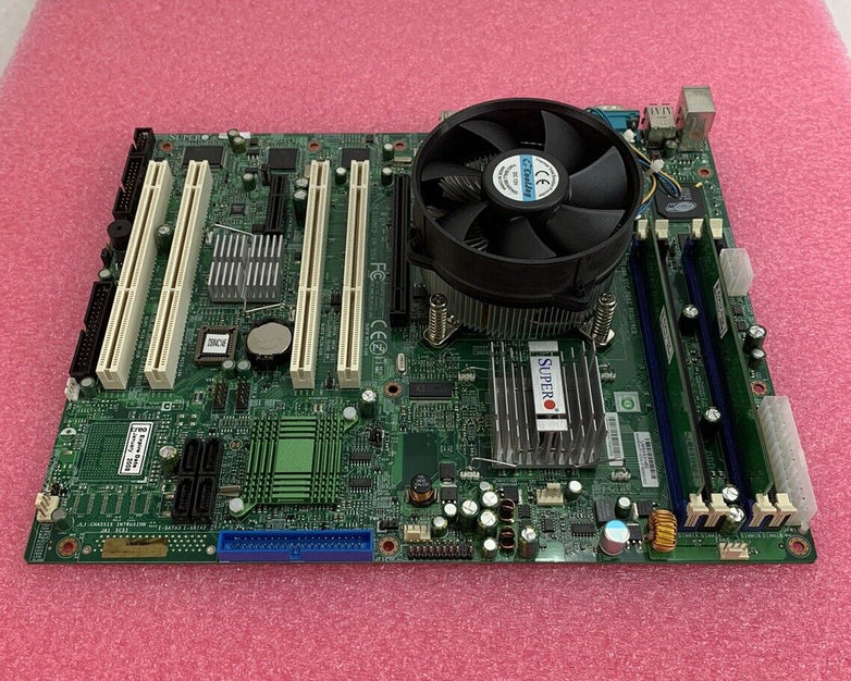 SuperMicro PDSM4 Motherboard Intel Pentium 4 3.4GHz 512MB RAM w/Shield