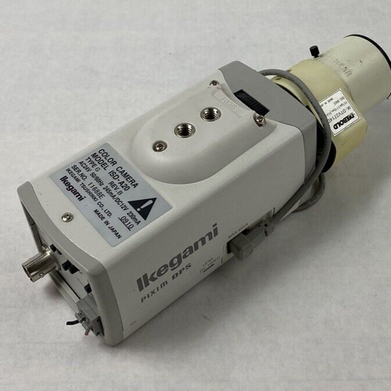 Ikegami ISD-A20 Color Security Camera 1/3" 2.7-12mm Lens For Parts or Repair