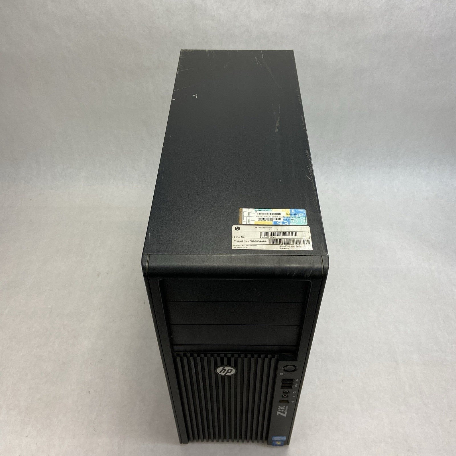 HP Z420 Workstation MT Intel Xeon E5-1620 3.6GHz 8GB RAM No HDDOS GeForce G3-632