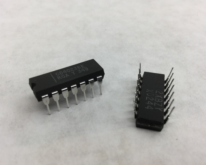 Genuine RCA CD4023BE  Integrated Circuit  14 Pin  Lot of 24