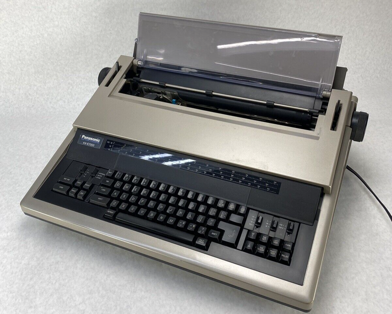 Panasonic KX-E7000 Electric Typewriter Tested