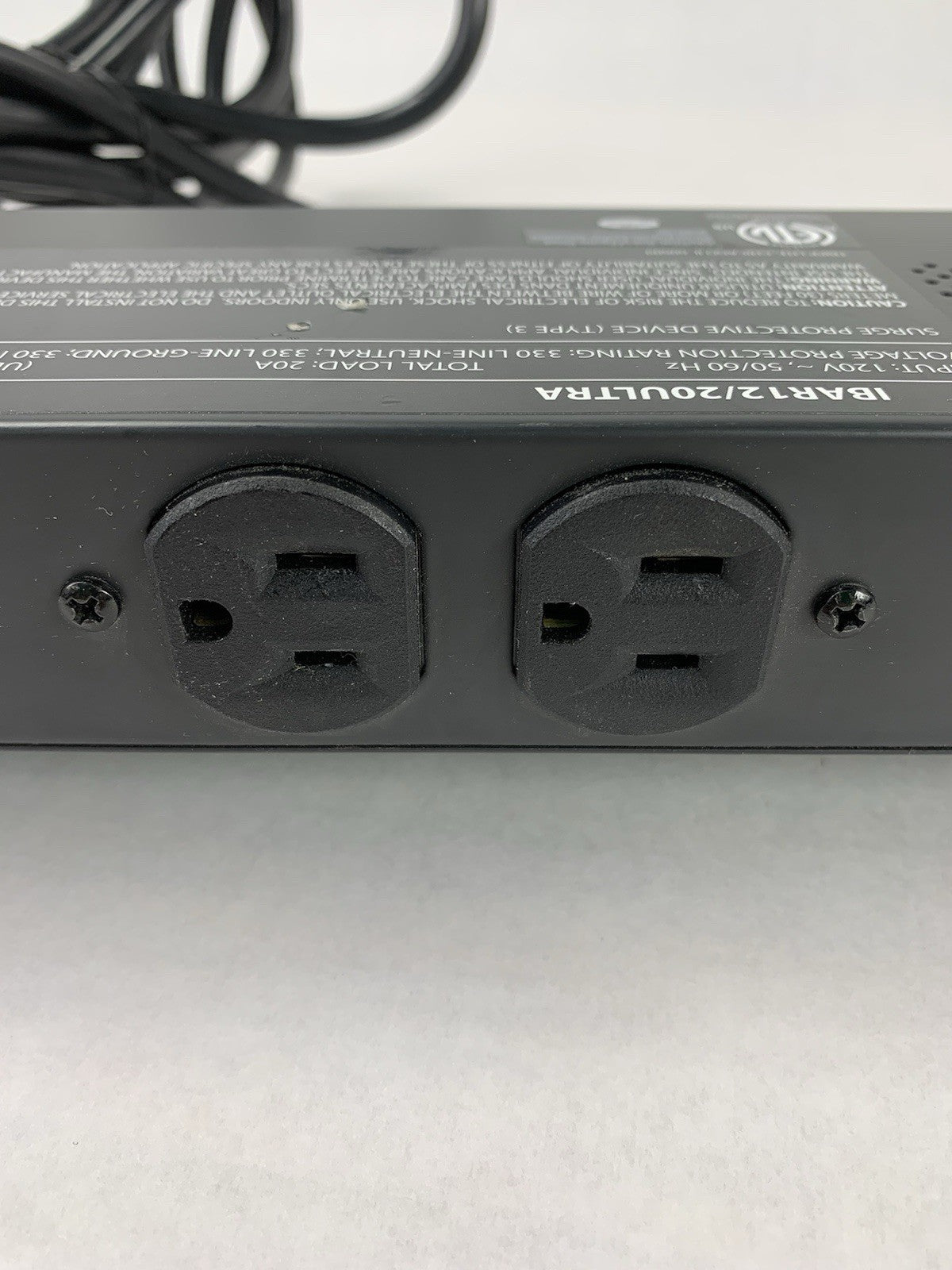 Tripp Lite IBAR12/20ULTRA 12 Outlet Rackmount Surge Protector
