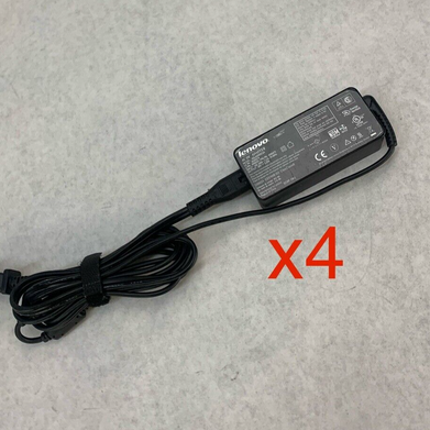 Lot of 4 Lenovo ADLX45NDC2A AC/DC Adapter 20V