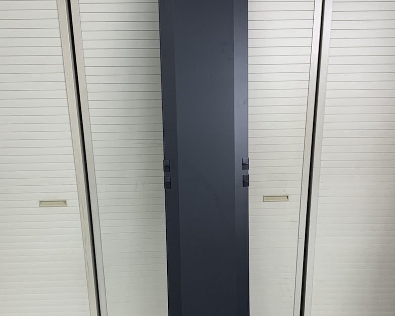 Panduit (10)KCN 12506037V 82.8in X 12.1in Dual-Hinged Aluminum Cable Rack Door