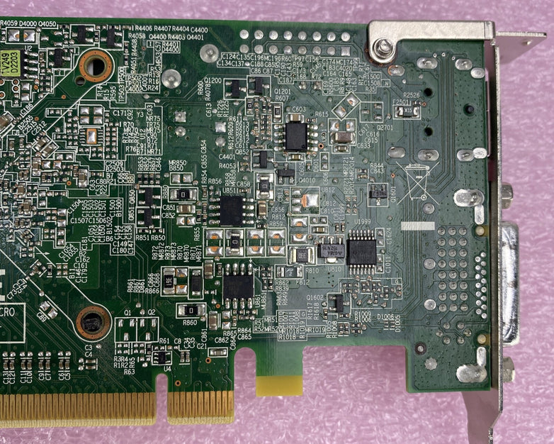 Lot( 2 ) Dell 0NFXD5 1GB AMD Radeon HD 6450 DisplayPort DVI PCle Low Profile