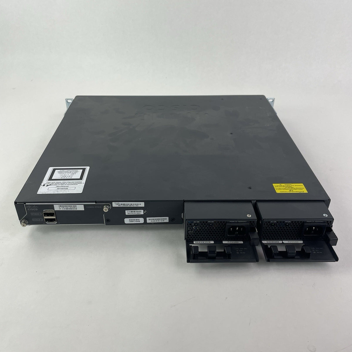 Cisco Catalyst WS-C2960XR-48FPD-I V02 48-Port Switch 2x PSU - Tested5