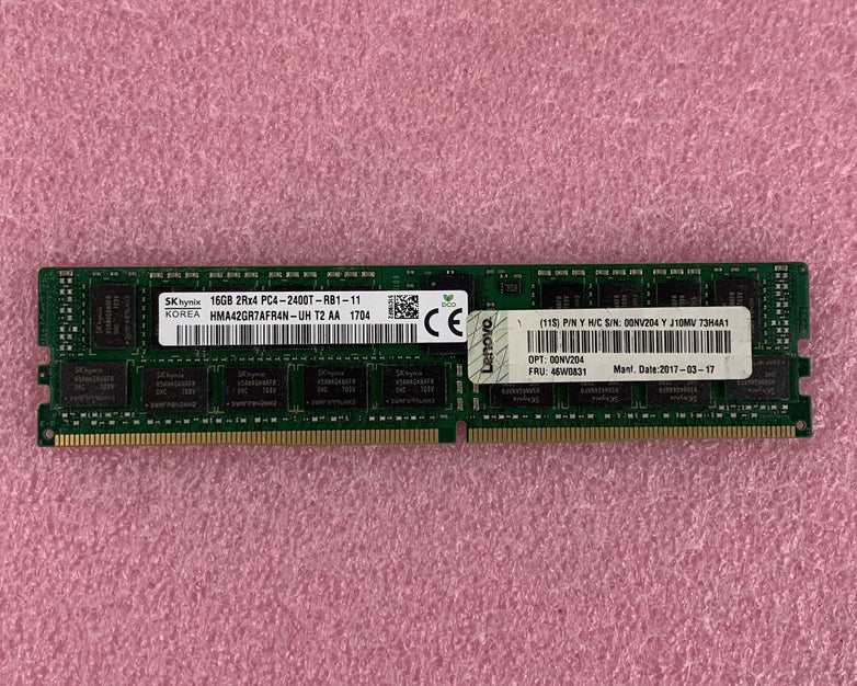 SK hynix HMA42GR7AFR4N-UH T2 16 GB 2Rx4 PC4-2400T Server  Memory RAM