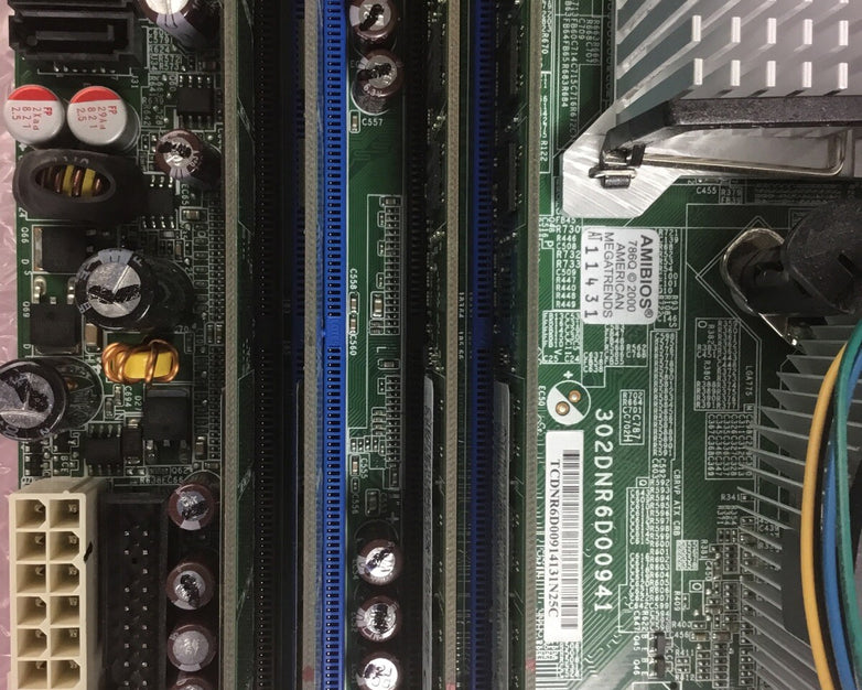 NCR 302DNR6D00941 Motherboard w/Intel E6400 2.13 GHz 4GB RAM - No HDD No OS