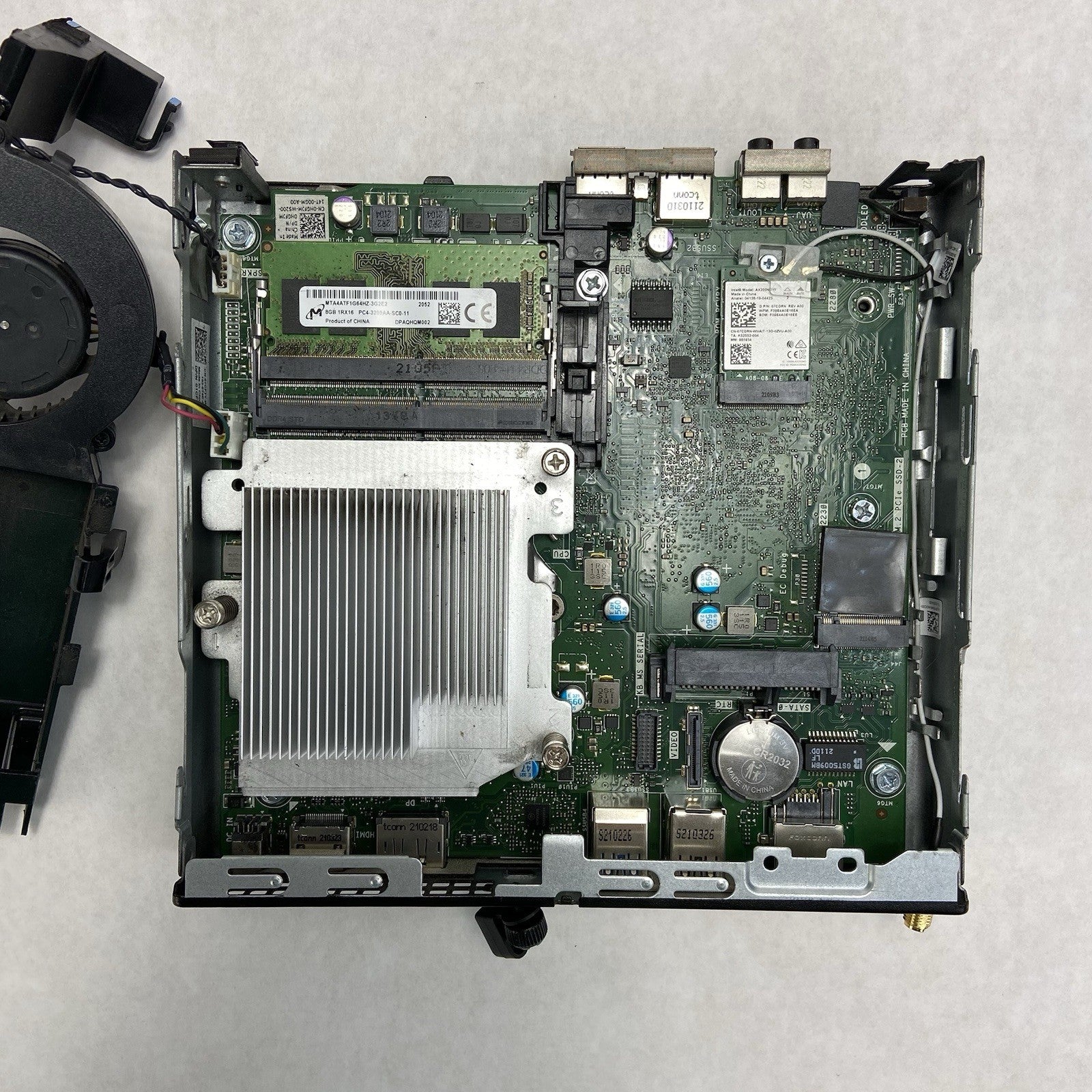 Dell Optiplex 3080 Micro Intel Core i5-10500T 2.3GHz 8GB RAM w/AC No HDDOS9