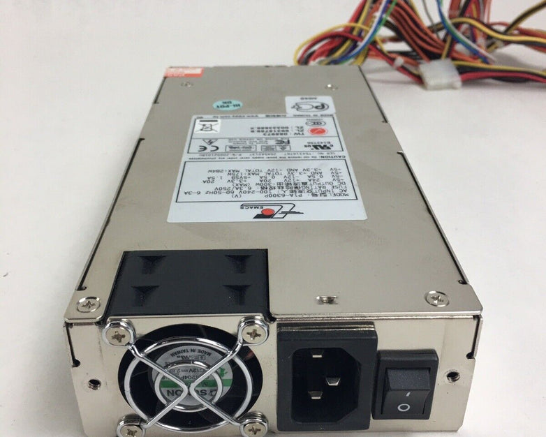 EMACS P1A-6300P 284W 100-240V 60-50Hz  1U Server Switched  Power Supply Tested