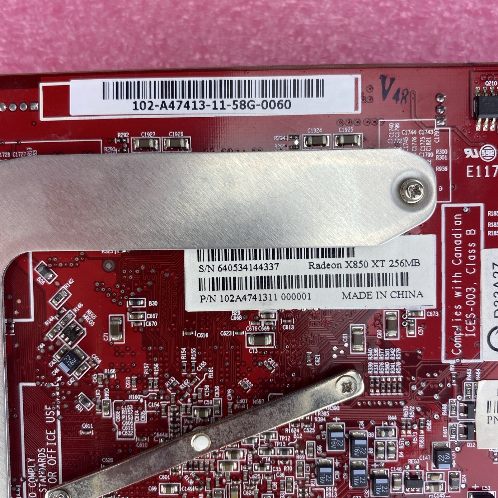 ATI Radeon X850 XT 256MB PCI Express Graphics Video Card