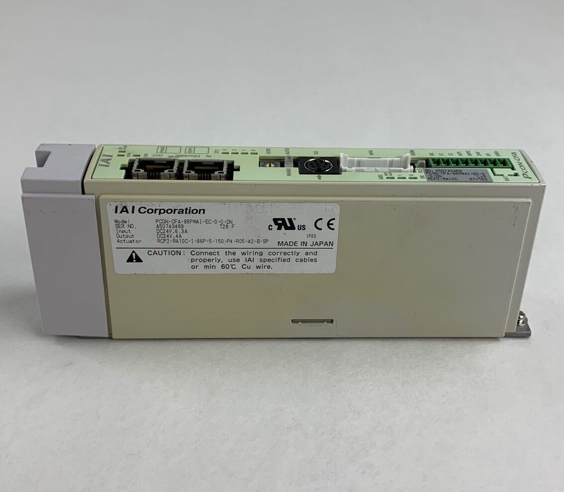 IAI PCON-CFA-86PWAI-EC-0-0-DN ROBO Cylinder Position Controller