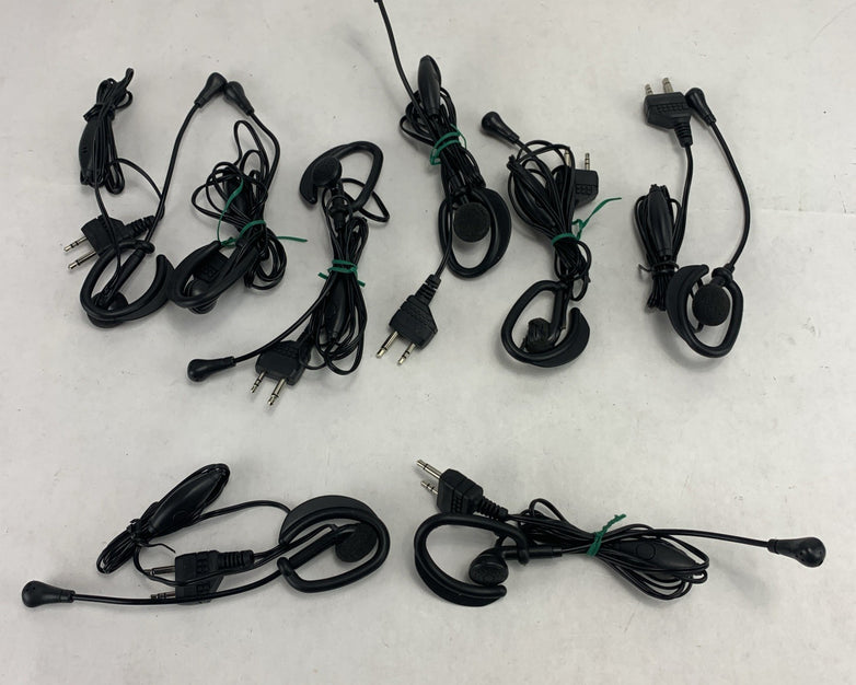 Midland AVP1 2-way Radio Headset with Boom Mic - Lot of 8
