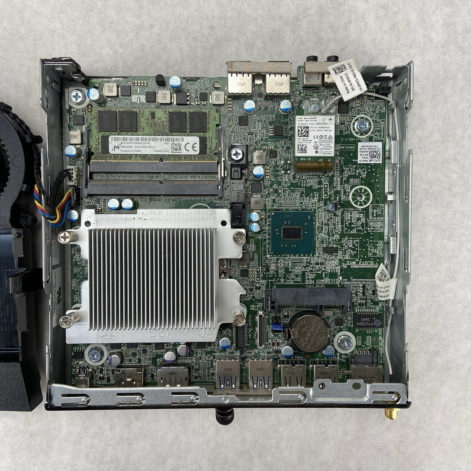 Dell Optiplex 3046 MFF Intel Core i5-6500T 2.5GHz 8GB RAM No AC/HDD/OS10