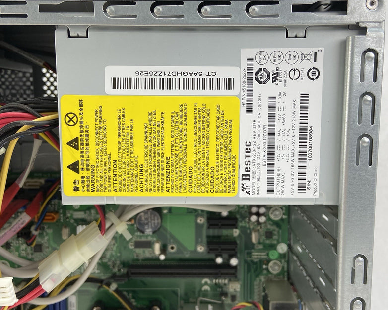HP Pavilion P6633W MT AMD Athlon 2 x2 225 3.1GHz 4GB RAM No HDD No OS