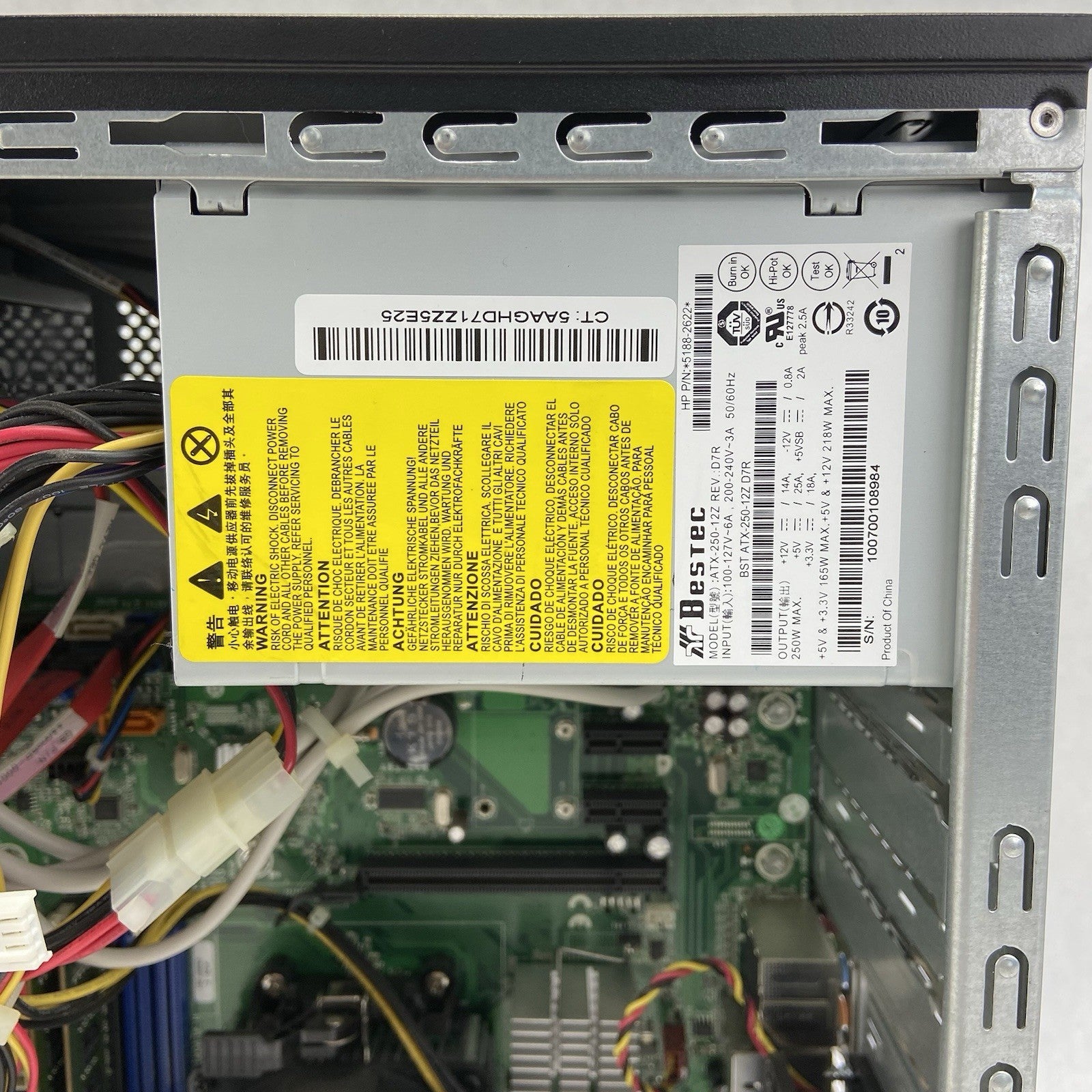 HP Pavilion P6633W MT AMD Athlon 2 x2 225 3.1GHz 4GB RAM No HDD No OS10