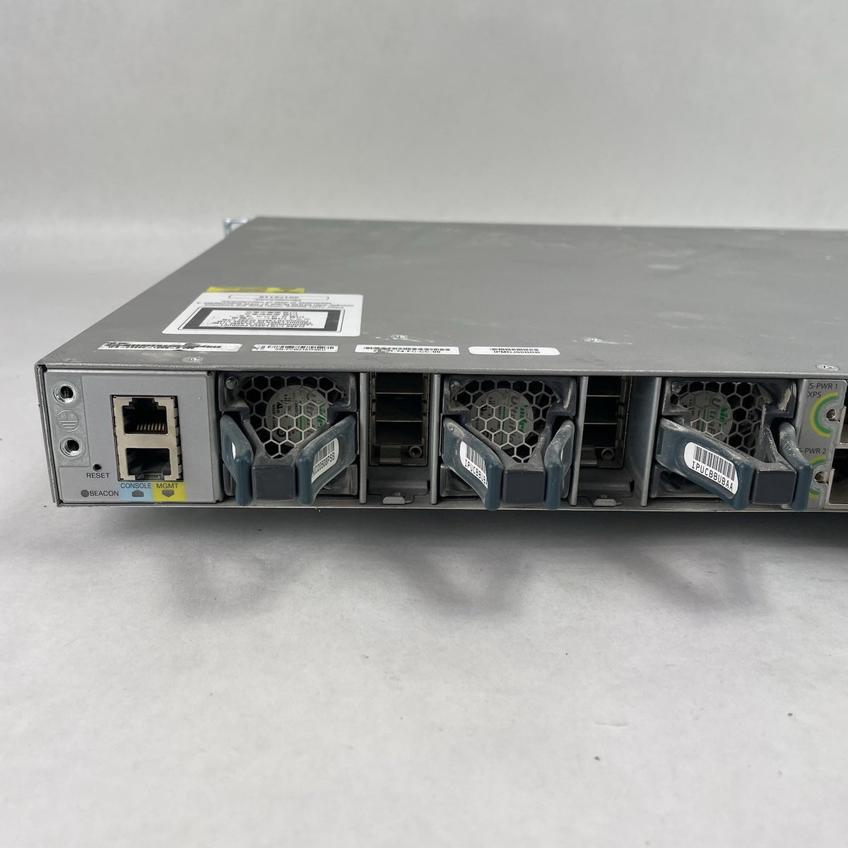 Cisco WS-C3850-12XS-S V02 IP Base Switch 12 SFP+ Eth Port 2X PSU - Tested8