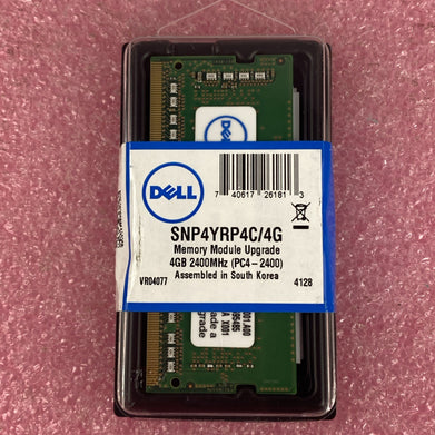 Dell SNP4YRP4C/4G 4GB 2400MHz PC4 Memory Upgrade Laptop Ram