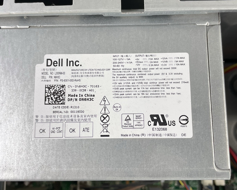 Dell Inspiron 620 MT i3-2120 3.30 GHz 4 GB RAM No HDD/OS - Missing Front Cover