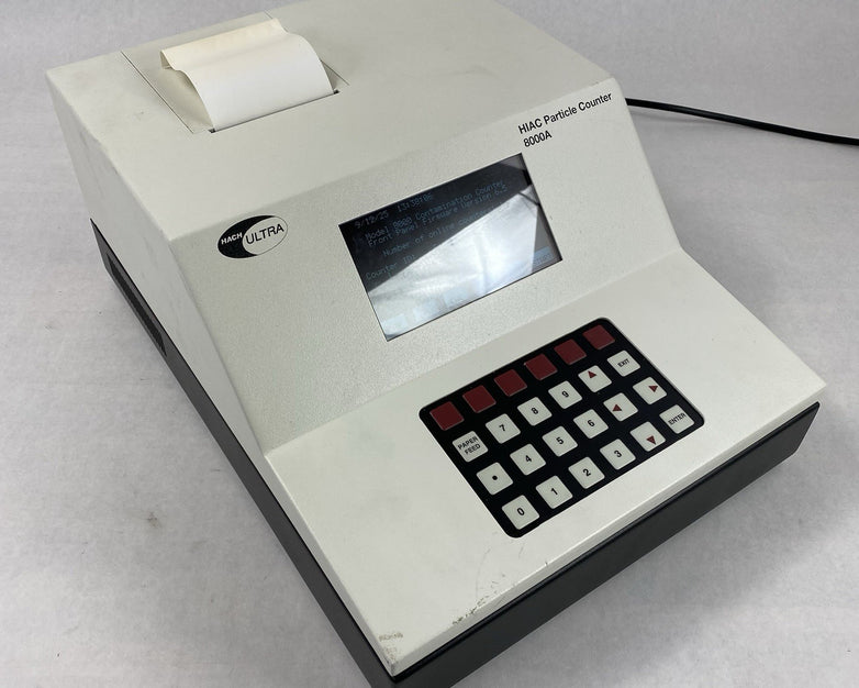 HACH 8000A HIAC Particle Counter No Power Cord Power Tested