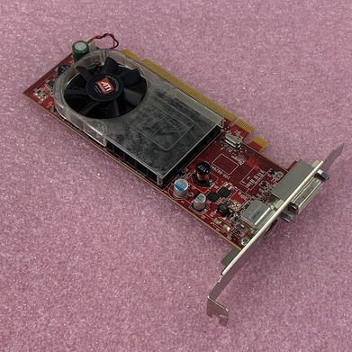 Lot of (5) Dell Y104D ATI Radeon HD 3450 256MB DDR2 Video Card PCI Express x16
